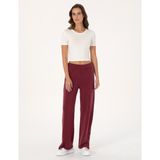Pierre Cardin Kadın Vişne Flare Fit Eşofman Altı 50309213-VR223 - S