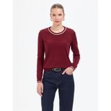 Pierre Cardin Kadın Vişne Kazak/Triko 50315910-VR223