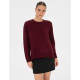 Pierre Cardin Kadın Vişne Kazak/triko 50316310-VR223, XL