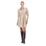 Pierre Cardin Kadın Vizon Elbise (Dokuma) 50318196-VR052