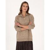 Pierre Cardin Kadın Vizon Kazak/Triko 50316329-VR052