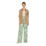 Pierre Cardin Kadın Yeşil Pantolon (Kanvas-Chino) 50284526-VR054