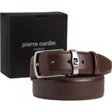 Pierre Cardin Kahve Analin Deri Erkek Kemer PC-ANLD06 - 125 cm - Kahverengi