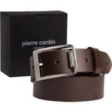 Pierre Cardin Kahve Analin Deri Erkek Kemeri (En 4 Cm) PC4100H0I - 120 cm
