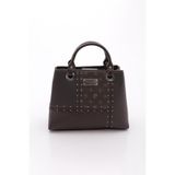 Pierre Cardin Kahve Çıtçıt Kapamalı Ayarlanabilir Çıkarılabilir Askılı Kadın Omuz Çantası 05PC25K10362