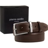 Pierre Cardin Kahve Deri Erkek Kemer PC-2209KD06 - 110 cm