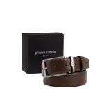 Pierre Cardin Kahve Deri Erkek Kemeri (En 3,5 cm) PC00100FKF6