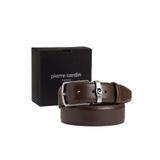 Pierre Cardin Kahve Deri Erkek Kemeri (En 3,5 cm) PC0ANLSZH3I