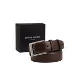 Pierre Cardin Kahve Deri Erkek Kemeri (En 3,5 cm) PCK02009K4A