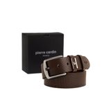 Pierre Cardin Kahve Deri Erkek Kemeri (En 4 cm) PCK02099K4V
