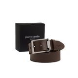 Pierre Cardin Kahve Deri Erkek Kemeri (En 4 cm) PCK03100NI1