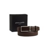 Pierre Cardin Kahve Deri Otomatik Tokalı Erkek Kemeri (En 3,5 cm) PCOTM01K2T