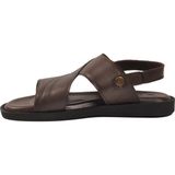 Pierre Cardin Kahve Hakiki Deri Erkek Sandalet PC-7315 M