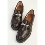 Pierre Cardin Kahve Parlak Kadın Loafer PC-54169