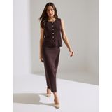 Pierre Cardin Kahverengi A Kesim Triko Etek 50331304 VR029