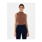 Pierre Cardin Kahverengi Slim Fit Örme Bluz 50301493-VR029
