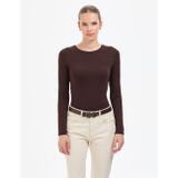 Pierre Cardin Kahverengi Slim Fit Örme Bluz 50317061-VR029