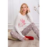 Pierre Cardin Krem Kadın Pijama Takım