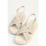 Pierre Cardin Krem Kadın Sandalet PC-7811