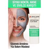 Pierre Cardin Krem Yüz Maskesi Bambu Kömür ve Beyaz Kil ile 50 ml Derinlemesine Temizlik