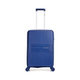 Pierre Cardin Lacivert Çekçekli Sert Valiz 04PC8006-02-M