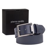 Pierre Cardin Lacivert Deri Erkek Kemer PC-3100L2F (Lacivert, 110 CM)
