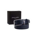 Pierre Cardin Lacivert Deri Erkek Kemeri (En 3,5 cm) PC00100FLF5