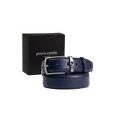 Pierre Cardin Lacivert Deri Erkek Kemeri (En 3,5 cm) PC0ANLSZU1V