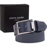 Pierre Cardin Lacivert Deri Erkek Kemeri (En 4 cm) PC3100P5W - 125 cm