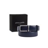 Pierre Cardin Lacivert Deri Otomatik Tokalı Erkek Kemeri (En 3,5 cm) PCOTM01L6T