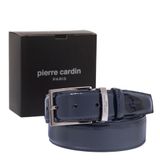 Pierre Cardin Lacivert Rugan Deri Erkek Kemer PC-2209RL8R (Lacivert, 110 CM)