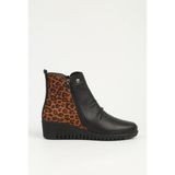 Pierre Cardin Leopar Siyah Bot PC-55170
