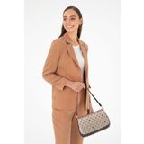 Pierre Cardin Limited Edition Altın Monogram Kadın Omuz Çantası 05PC24K24110