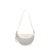 Pierre Cardin Limited Edition Beyaz Dijital Monogram Kadın Çapraz Omuz Çantası 05PO25Y10706
