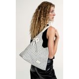 Pierre Cardin Limited Edition Beyaz Dijital Monogram Kadın Omuz Çantası 05PO25Y10702