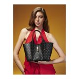 Pierre Cardin Limited Edition Monogram Siyah Kadın Omuz Çantası 05PO25Y830-1