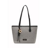 Pierre Cardin Limited Edition Siyah Dijital Monogram Kadın Omuz Çantası 05PO25Y10705