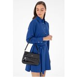 Pierre Cardin Limited Edition Siyah Parlak Rugan Kadın Omuz Çantası 05PC24K1203