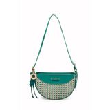 Pierre Cardin Limited Edition Yeşil Dijital Monogram Kadın Çapraz Omuz Çantası 05PO25Y10706