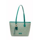 Pierre Cardin Limited Edition Yeşil Dijital Monogram Kadın Omuz Çantası 05PO25Y10705