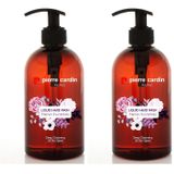 Pierre Cardin Liquid Hand Wash 480 ml – Fresh Flowers-Sıvı Sabun -Taze Çiçekler 2li paket