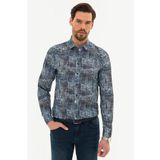 Pierre Cardin Mavi Slim Fit Gömlek