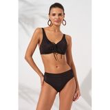 Pierre Cardin Melt Toparlayıcı Balenli Bikini Siyah 231234 - 50