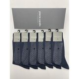 Pierre Cardin Merserize 6'lı Erkek Uzun Soket Socks Çorap 191-PC Antrasit - 40 - 44