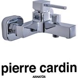 Pierre Cardin Milano Banyo Armatürü – Modern Su Tasarruflu Banyo Bataryası - Inox