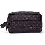 Pierre Cardin Monogram Erkek Aksesuar Çantası - Kahve