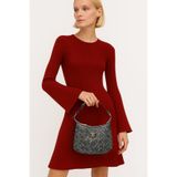 Pierre Cardin Monogram Siyah Kadın Omuz Çantası 05PO25Y2510