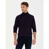 Pierre Cardin Mor Slim Fit Balıkçı Yaka Yün Karışımlı Basic Triko Kazak 50270052-vr038