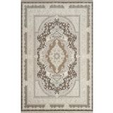Pierre Cardin Morina LH05A Krem Vizon Akrilik Yumuşak Dokulu Klasik Desen Halı KREM VİZON 80 x 150