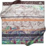 Pierre Cardin Nostalji Sura Ipek Eşarp 7954-353 - 01-Çok Renkli - 90 X 90 CM